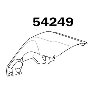 Thule 7205 Edge Clamp Left Front Cover (54249)