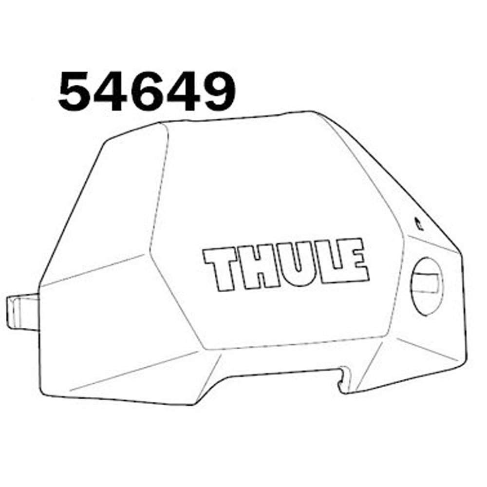 Thule 7107 Evo Fixpoint Replacement Front Cover (54649)