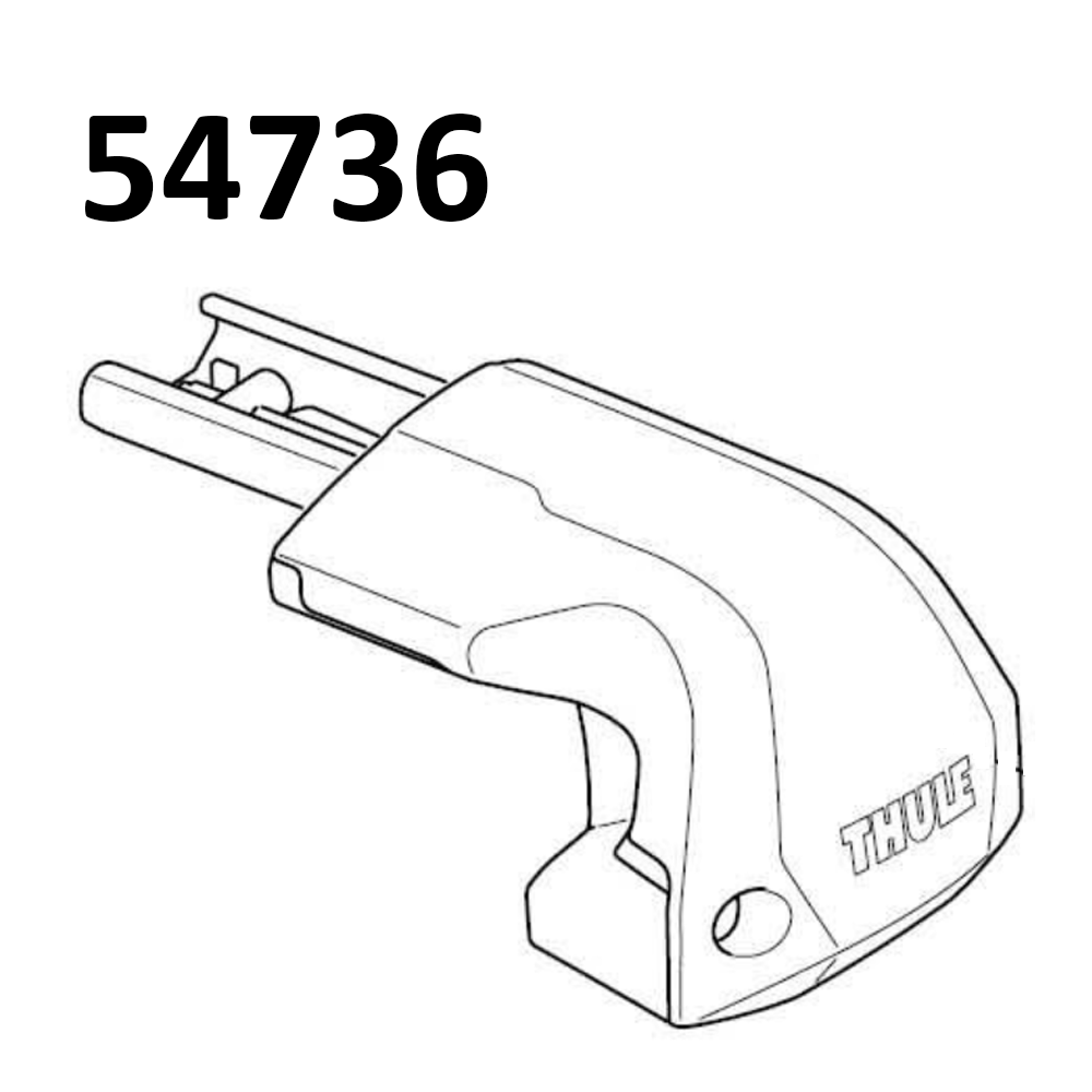 Thule 7207 Edge Fixpoint Complete Foot Right (54736)