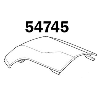 Thule 7204 Edge Raised Rail Left Cover (54745)
