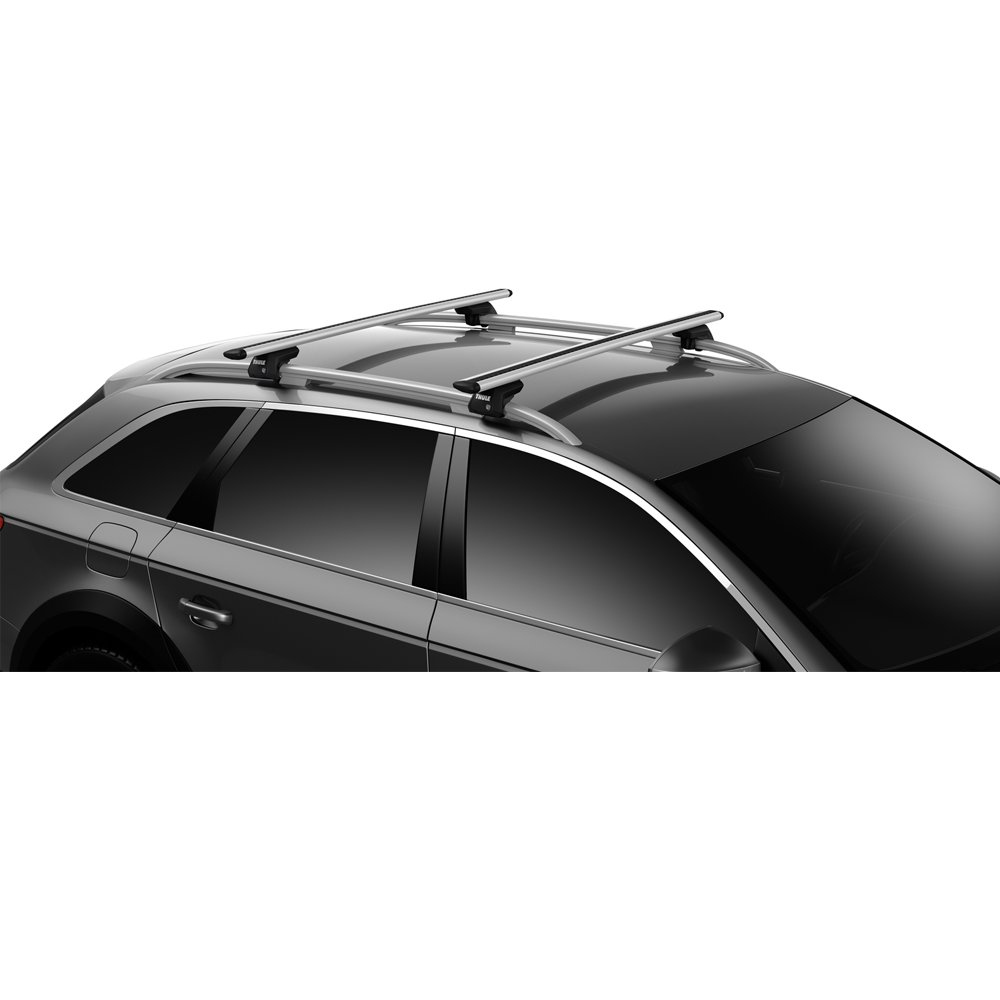Thule WingBar Evo on Car