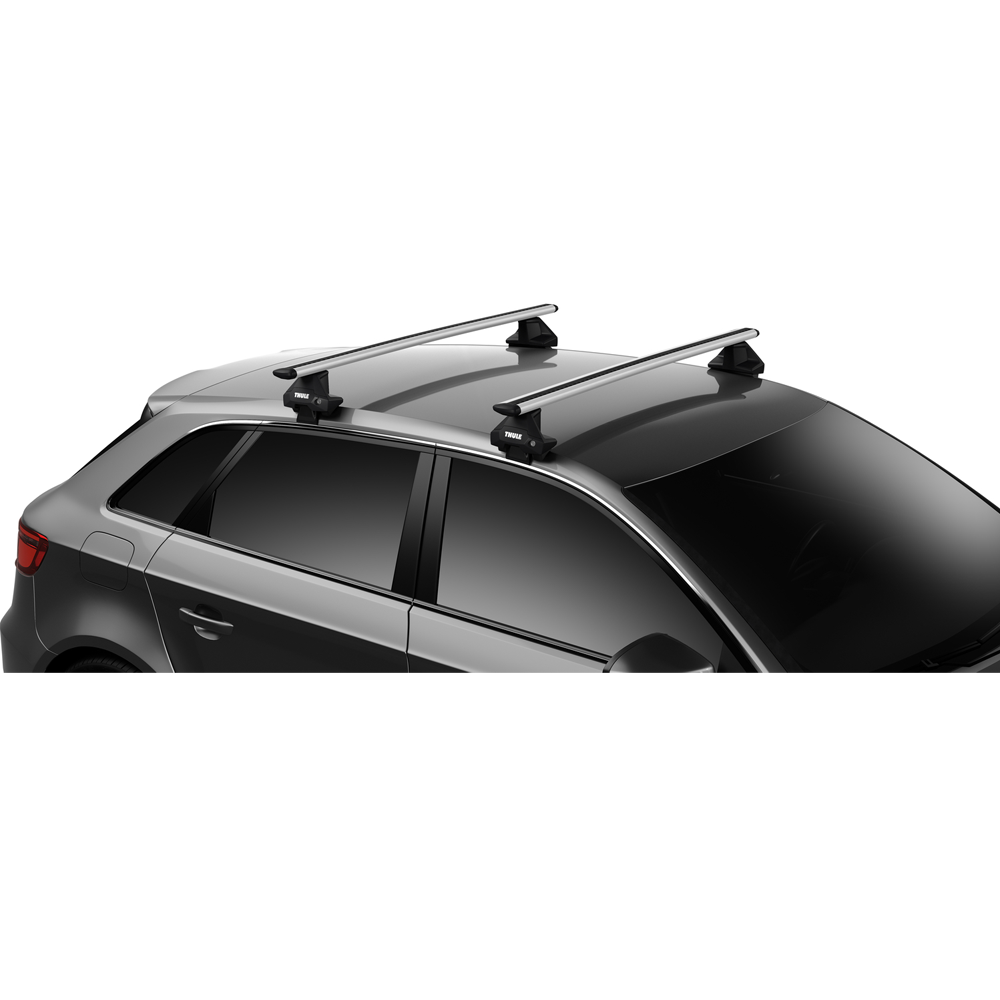 Thule WingBar Evo on Car