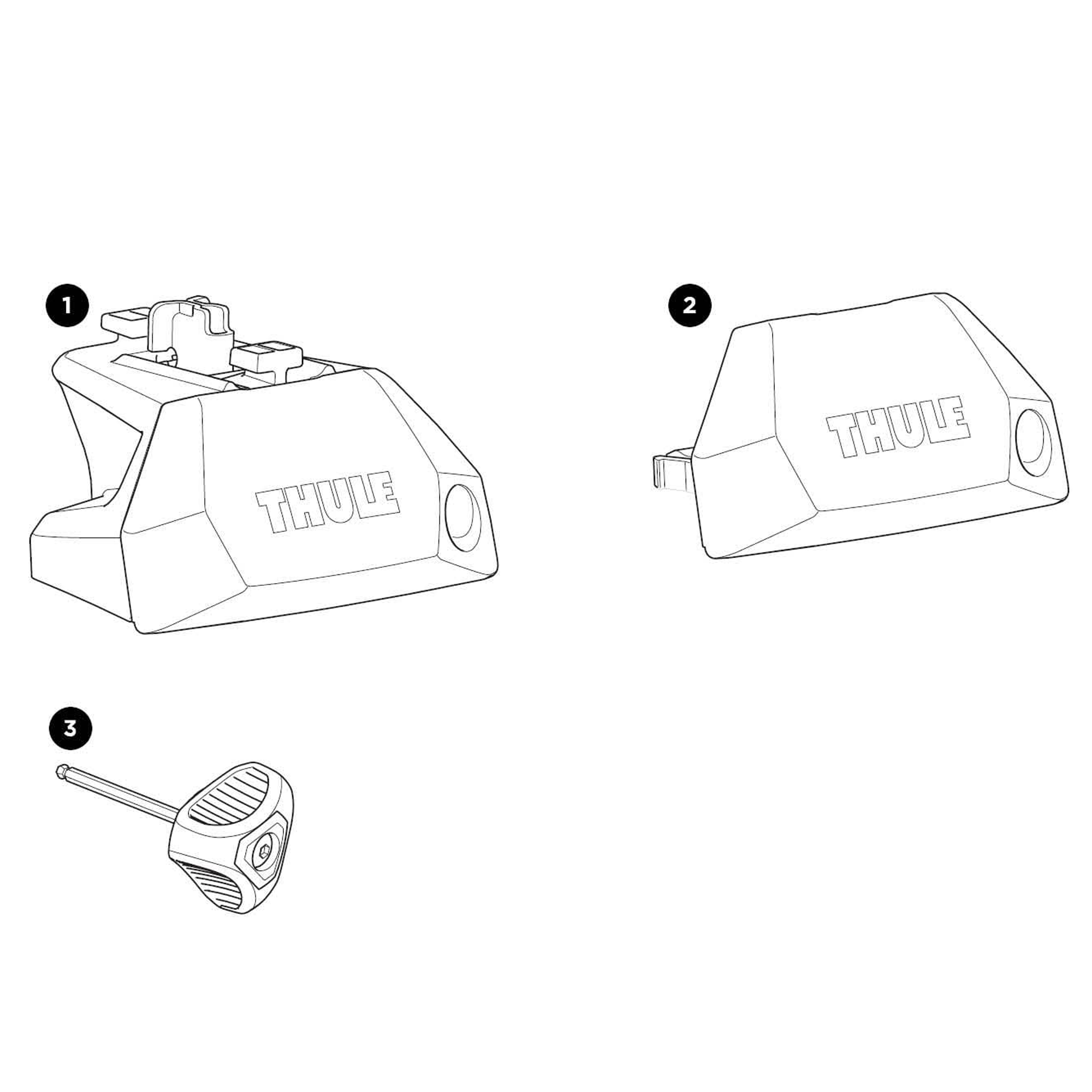 7106 Evo Flush Rail Spare Parts