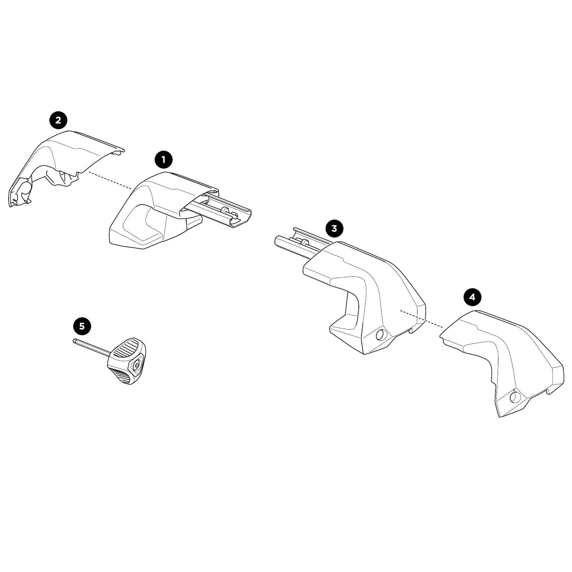 7205 Edge Clamp Spare Parts numbered spare-parts diagram