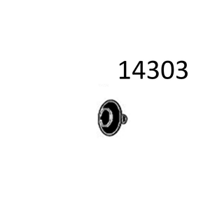THULE Arcos M Rivet Plug Black (14303)