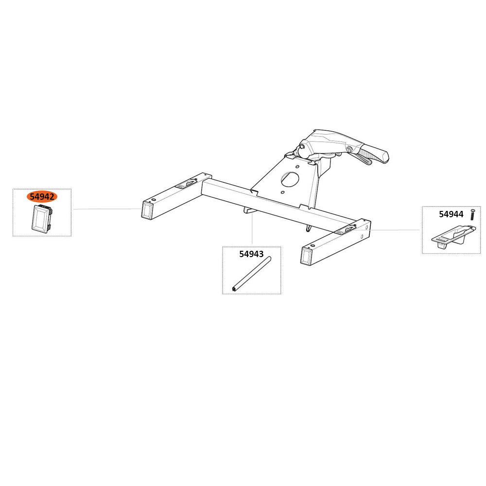 THULE Arcos Platform End Cap (54942)