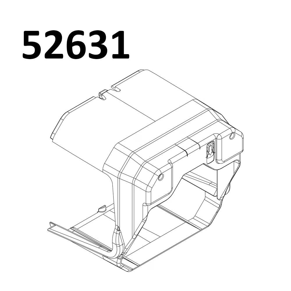 THULE EasyFold 3 9452 Housing Foot (52631)