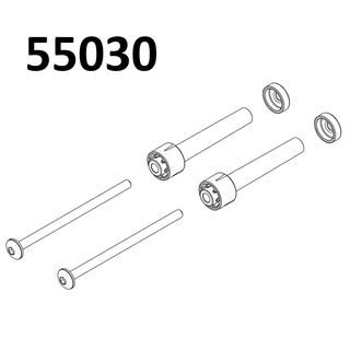 THULE Epos 979 Number Plate Holder Pins (55030)