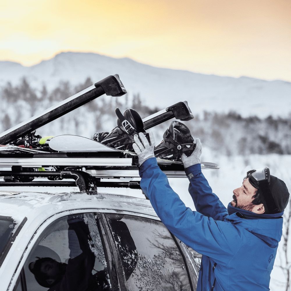 Thule SnowPack Extender Ski Carrier - for up to 5 Pairs of Skis