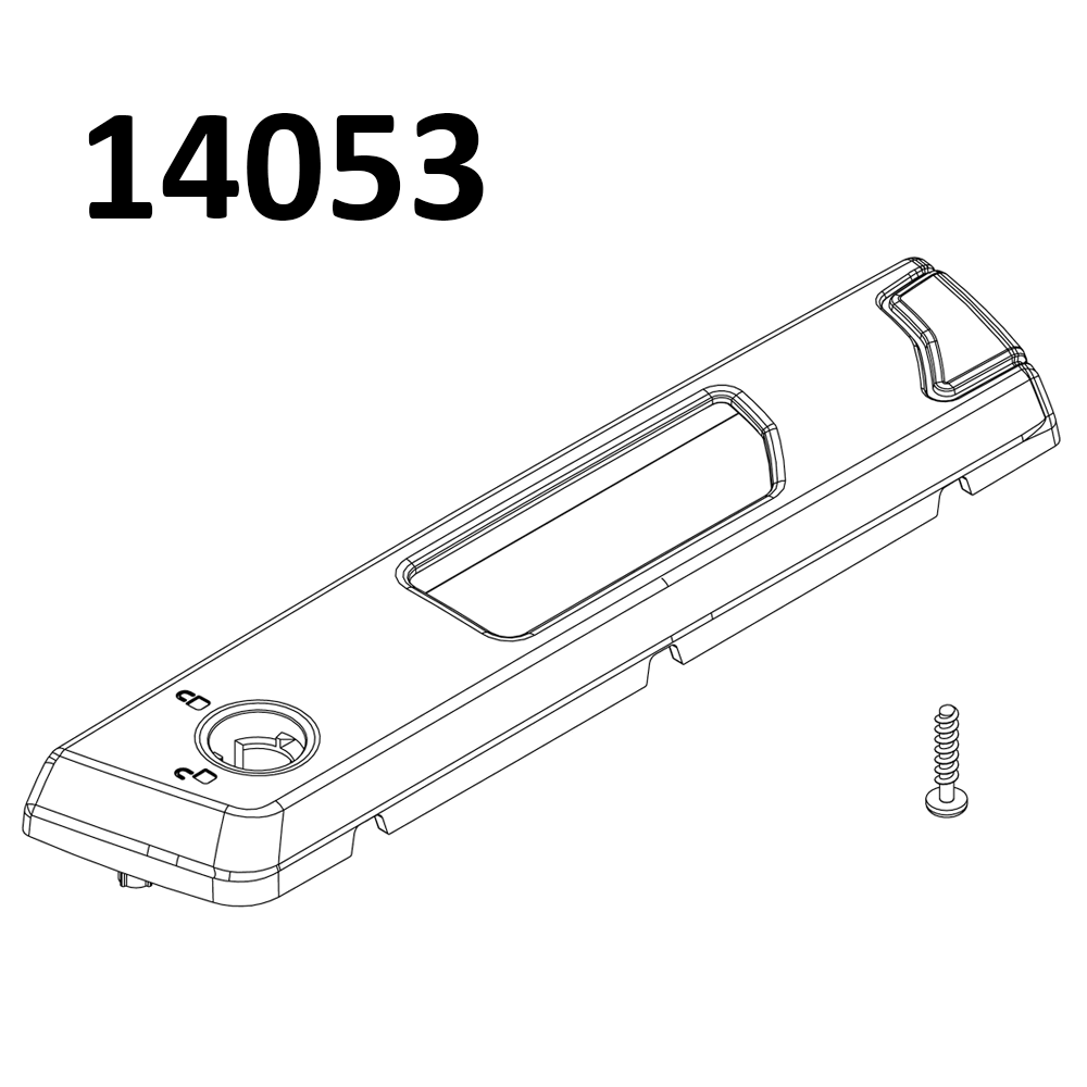 THULE Force 3 XL Cover locking cylinder left (14053)