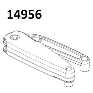 THULE Force 3 XXL Sport Roof Box Front Hinge LidLifter kit ML 100 (14956)