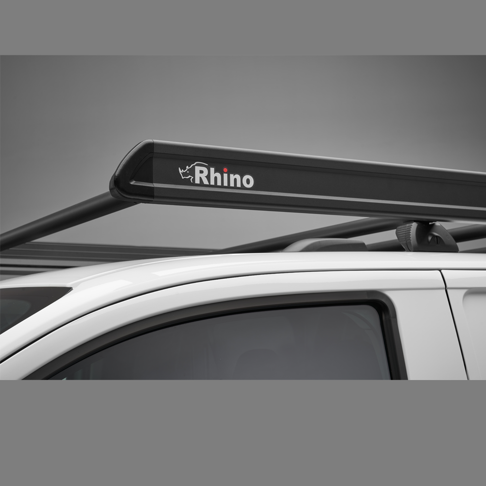 Rhino Roof Rack For Peugeot Expert 2016- (KammEdge Black) – close-up