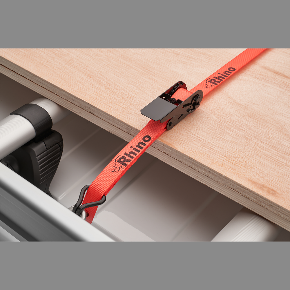 Rhino Roof Rack For Renault Trafic 2014- (KammEdge) – board carrying close-up