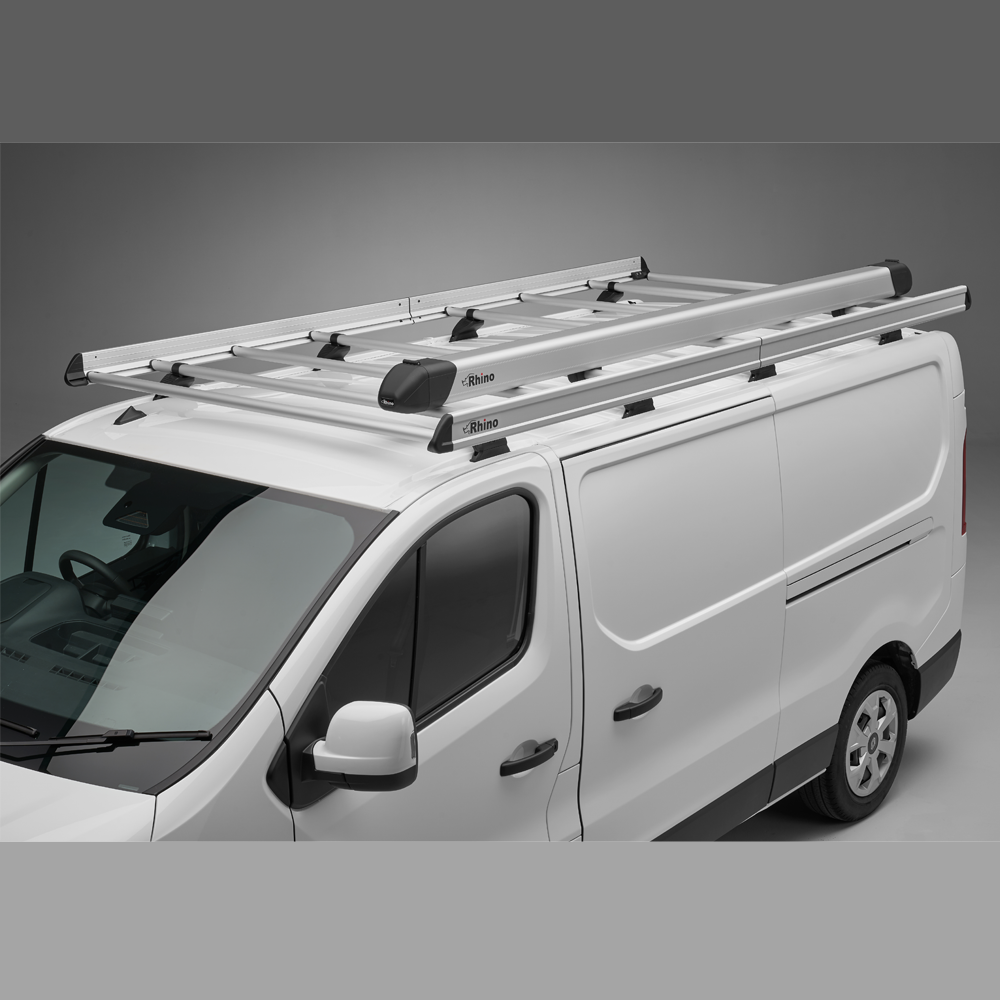 Rhino Roof Rack For Peugeot Partner 2018- (KammEdge) – with Rhino PipeTube