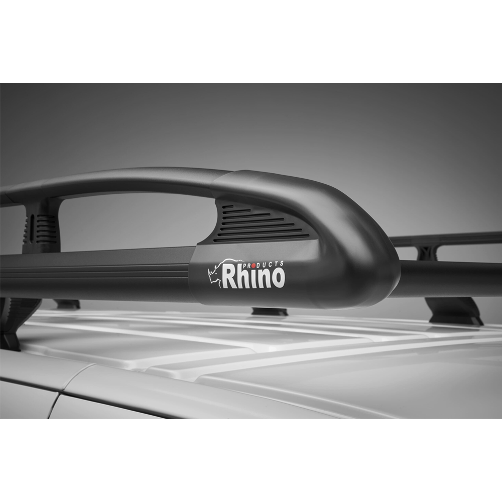 Rhino Roof Rack For Ford Transit Custom 2013-2023 (KammRack Black)