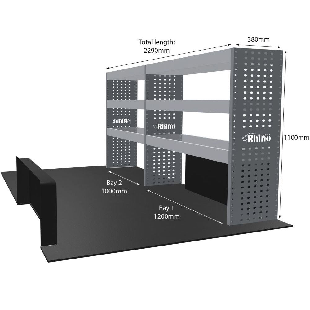 Rhino Van Racking Ford Custom 2013-2023