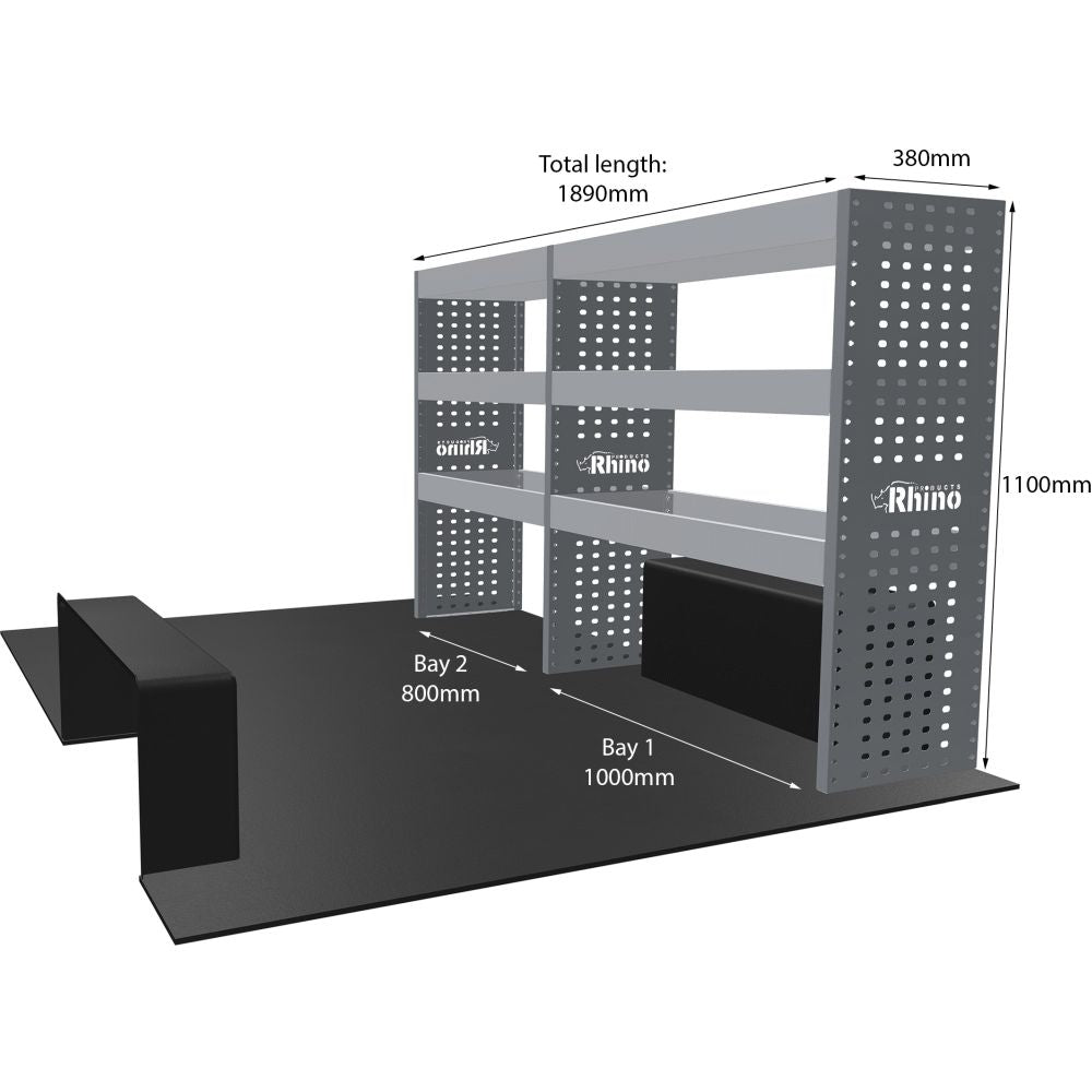 Rhino Van Racking Vauxhall Vivaro 2014-2019