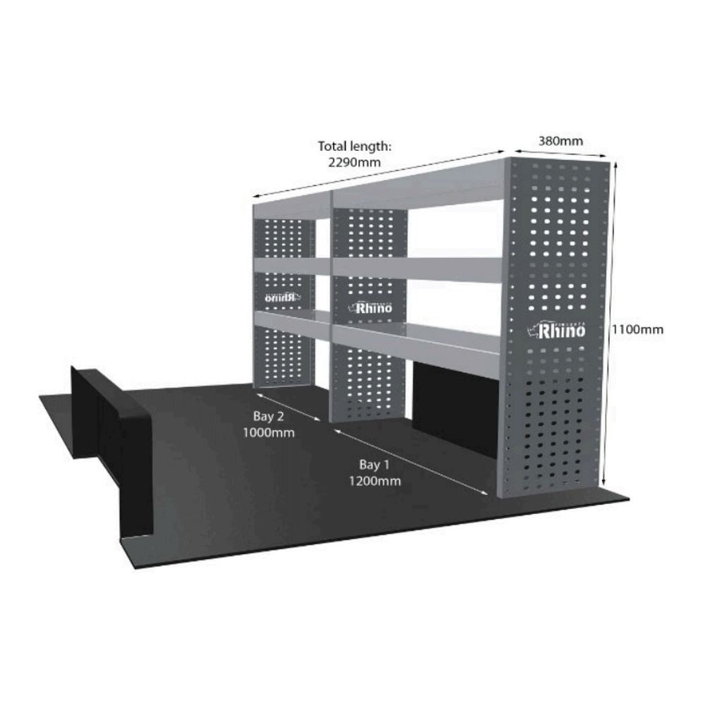 Rhino Van Racking Volkswagen T6 2015-