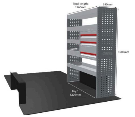 Rhino Van Racking Ford Transit 2014-