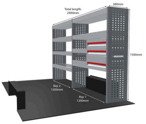 Rhino Van Racking Ford Transit 2014-