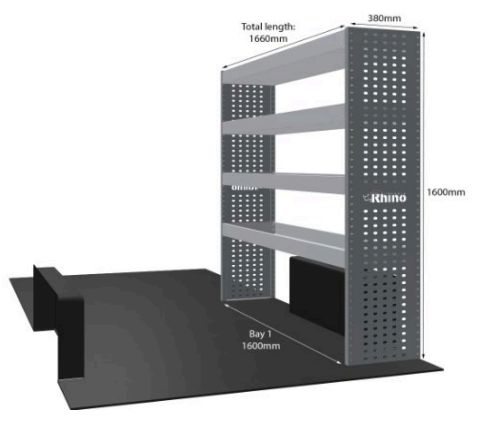 Rhino Van Racking Ford Transit 2014-