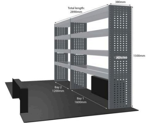 Rhino Van Racking Ford Transit 2014-