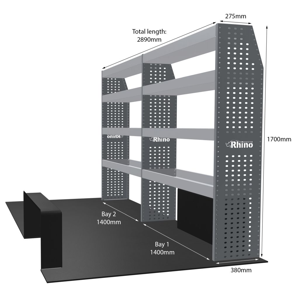 Rhino Van Racking Mercedes Sprinter 2006-2018