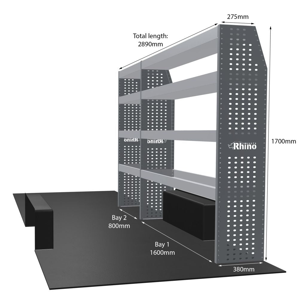 Rhino Van Racking Mercedes Sprinter 2006-2018