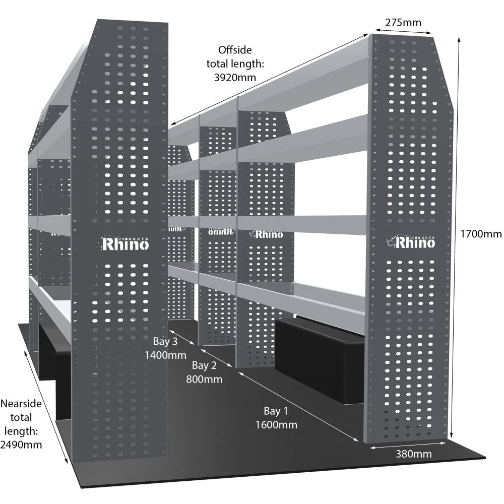 Rhino Van Racking Mercedes Sprinter 2006-2018