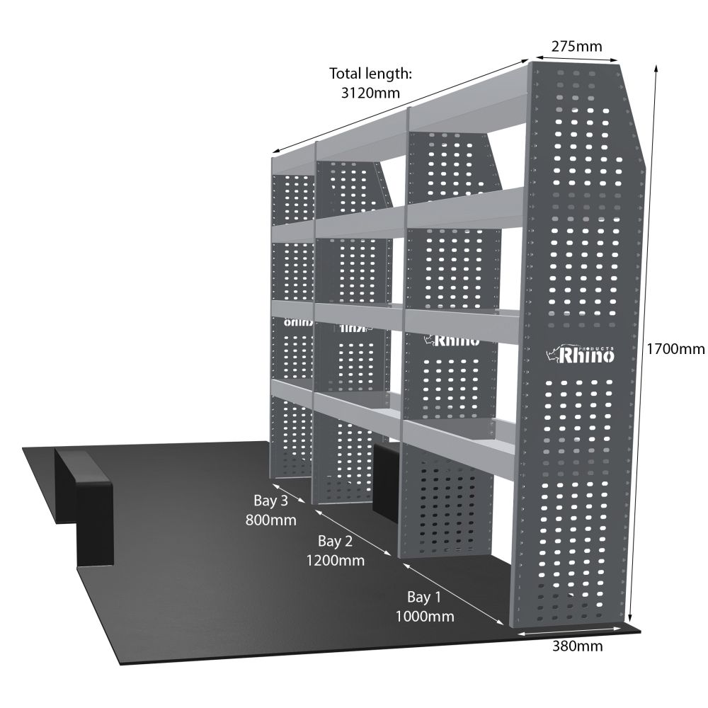 Rhino Van Racking Mercedes Sprinter 2006-2018