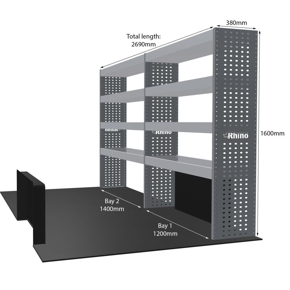 Rhino Van Racking Vauxhall Movano 2021-