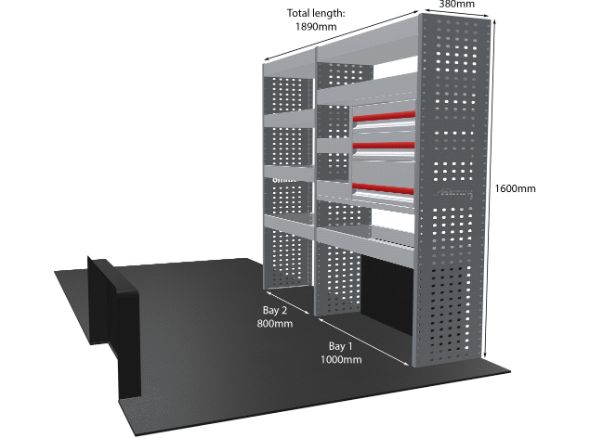 Rhino Van Racking Vauxhall Movano 2021-