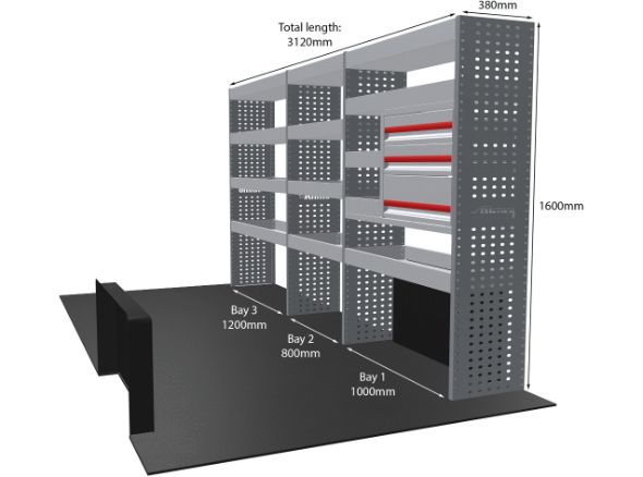 Rhino Van Racking Vauxhall Movano 2021-