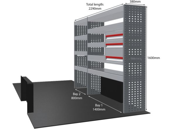 Rhino Van Racking Vauxhall Movano 2021-