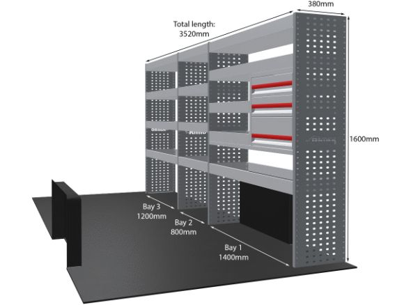 Rhino Van Racking Vauxhall Movano 2021-