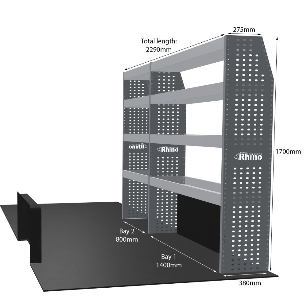 Rhino Van Racking Vauxhall Movano 2021-