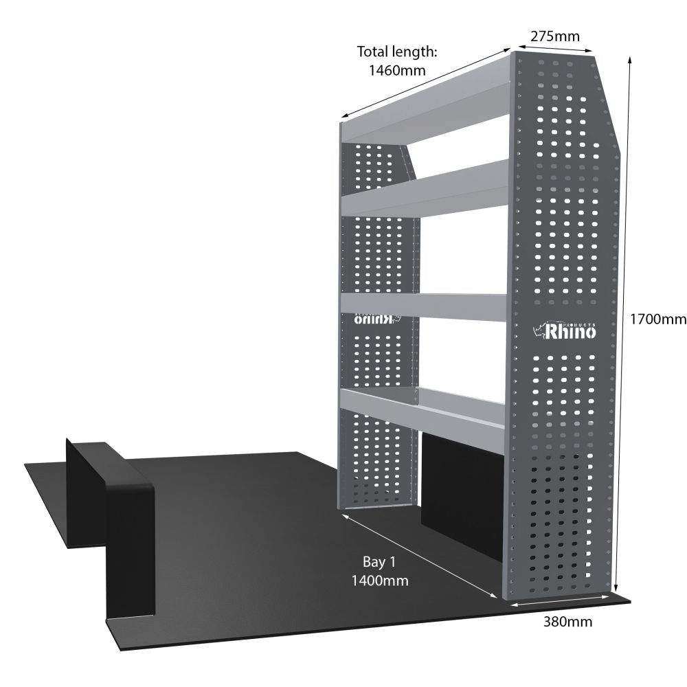 Rhino Van Racking Vauxhall Movano 2021-