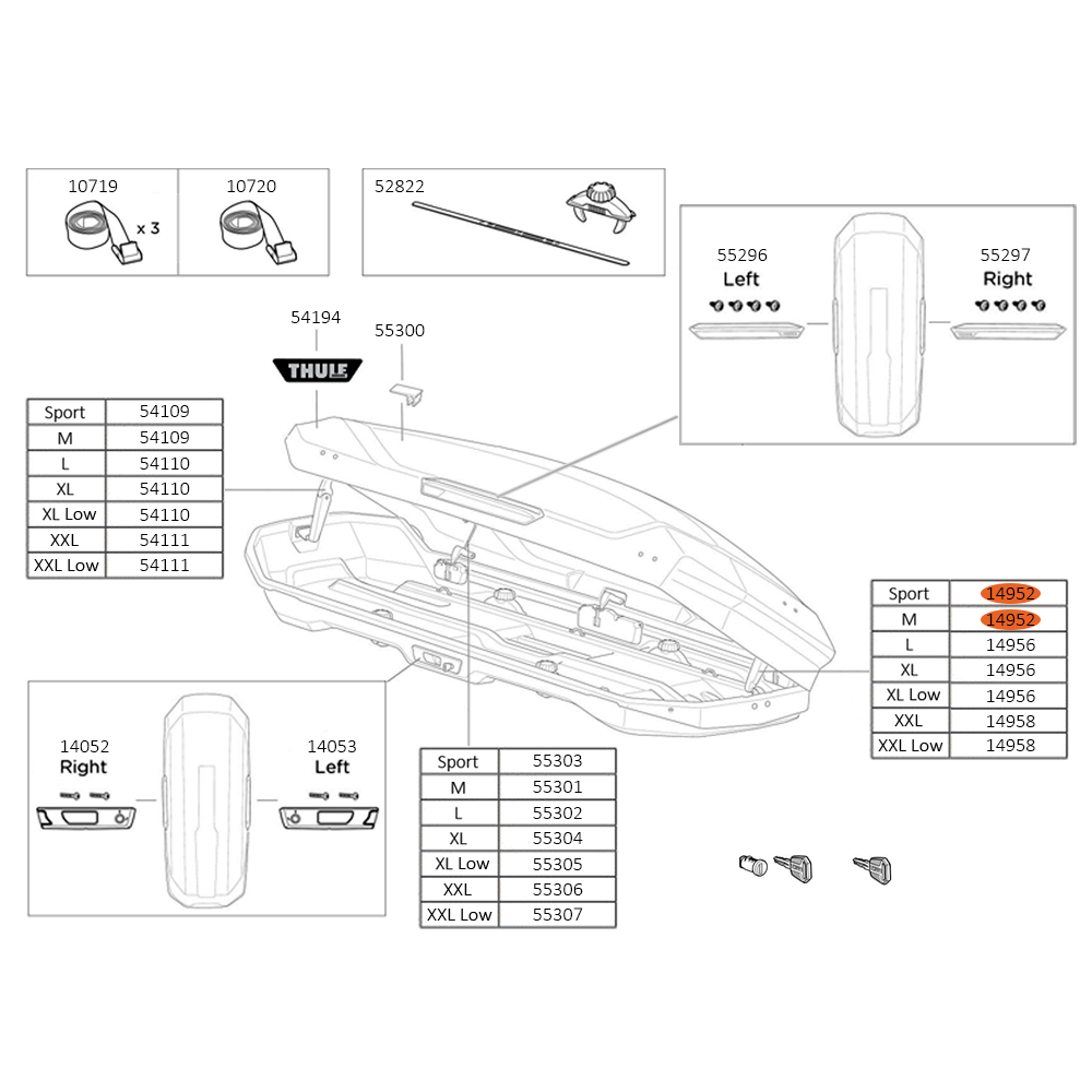 THULE Motion 3 Lid Lifter (14952)