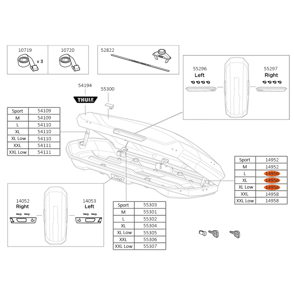 THULE Motion 3 Lid Lifter (14956)