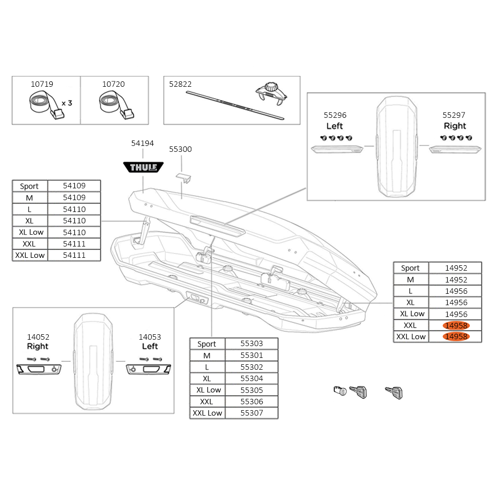 THULE Motion 3 Lid Lifter (14958)