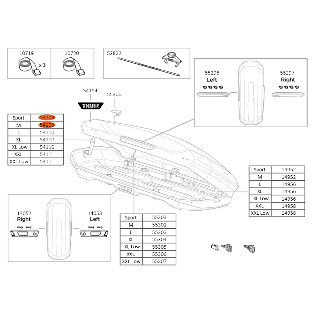 THULE Motion 3 Lid Lifter (54109)