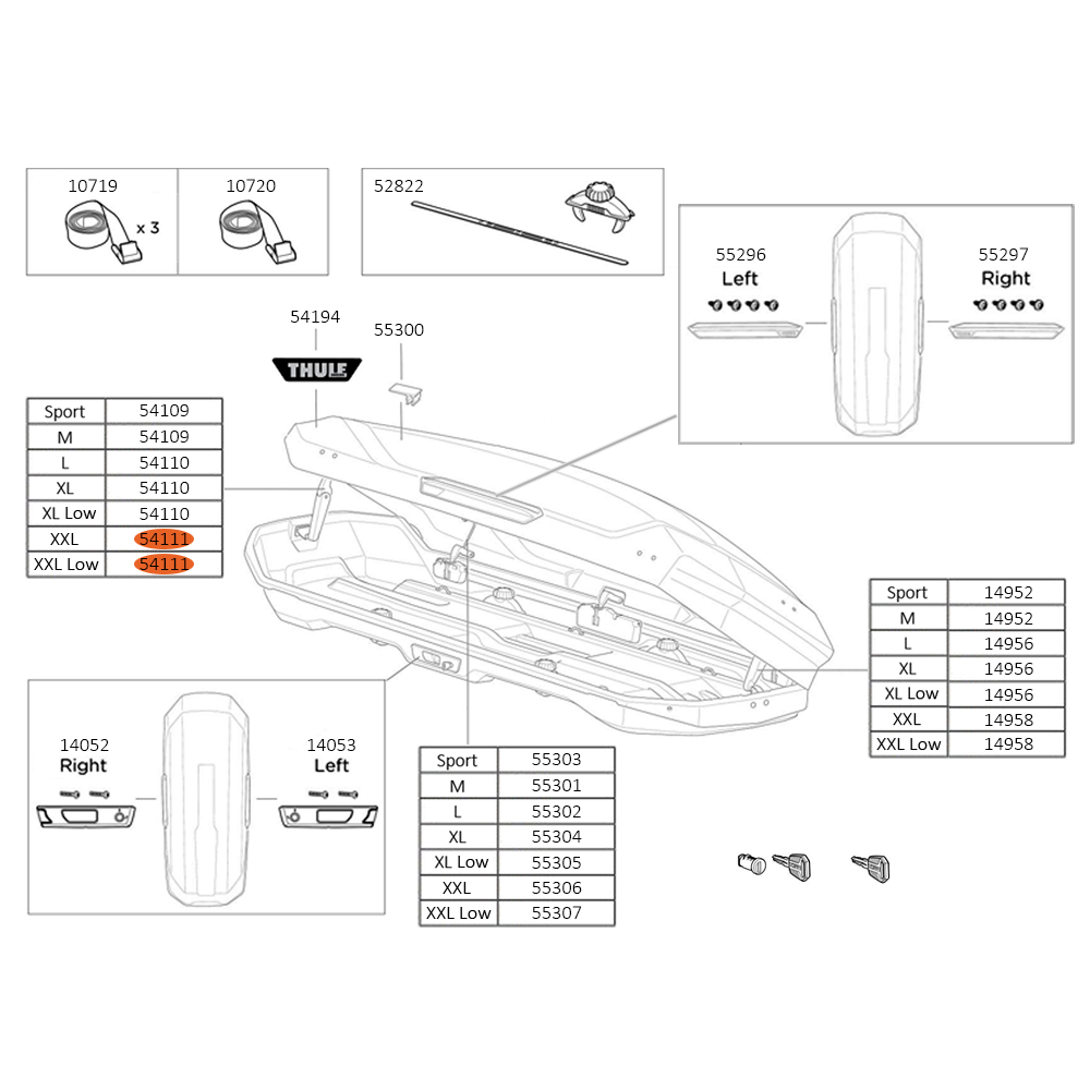 THULE Motion 3 Lid Lifter (54111)