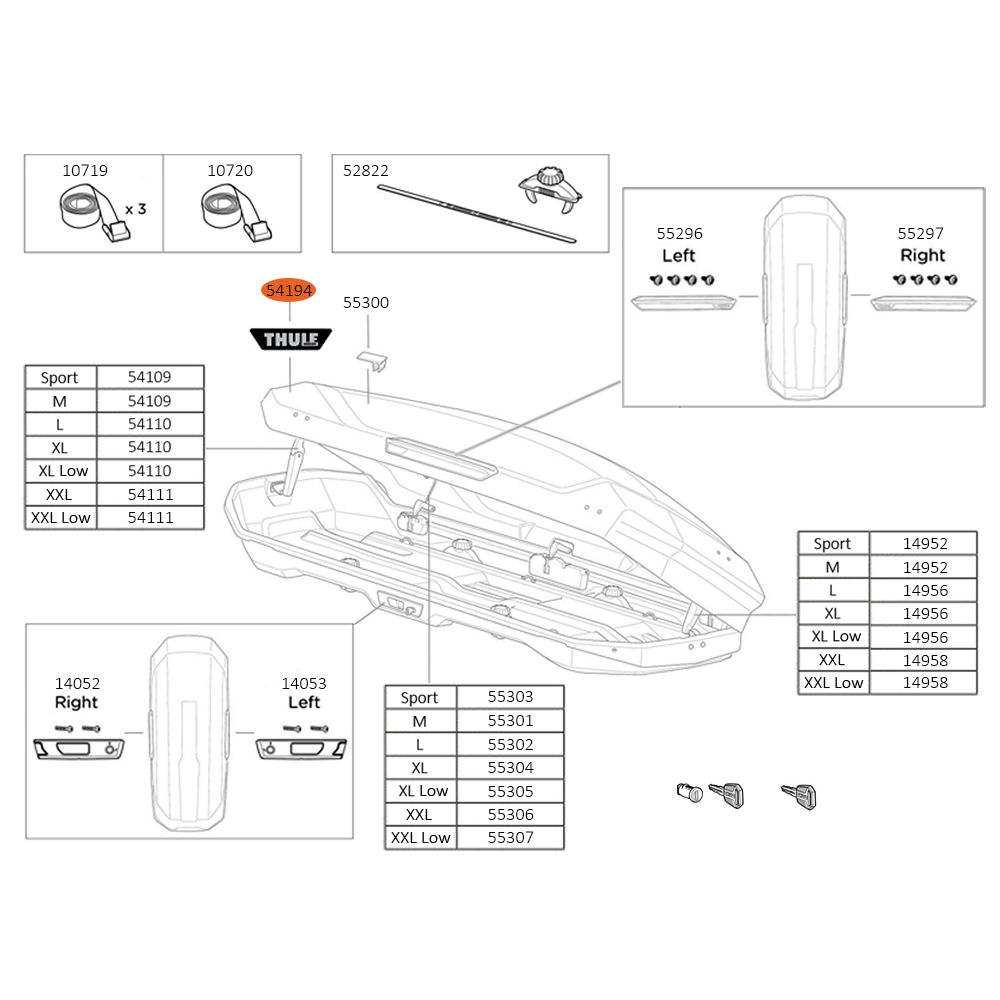 THULE Motion 3 Logo (54194)