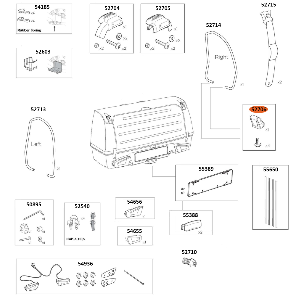 THULE Onto 2 Hinge (52706)