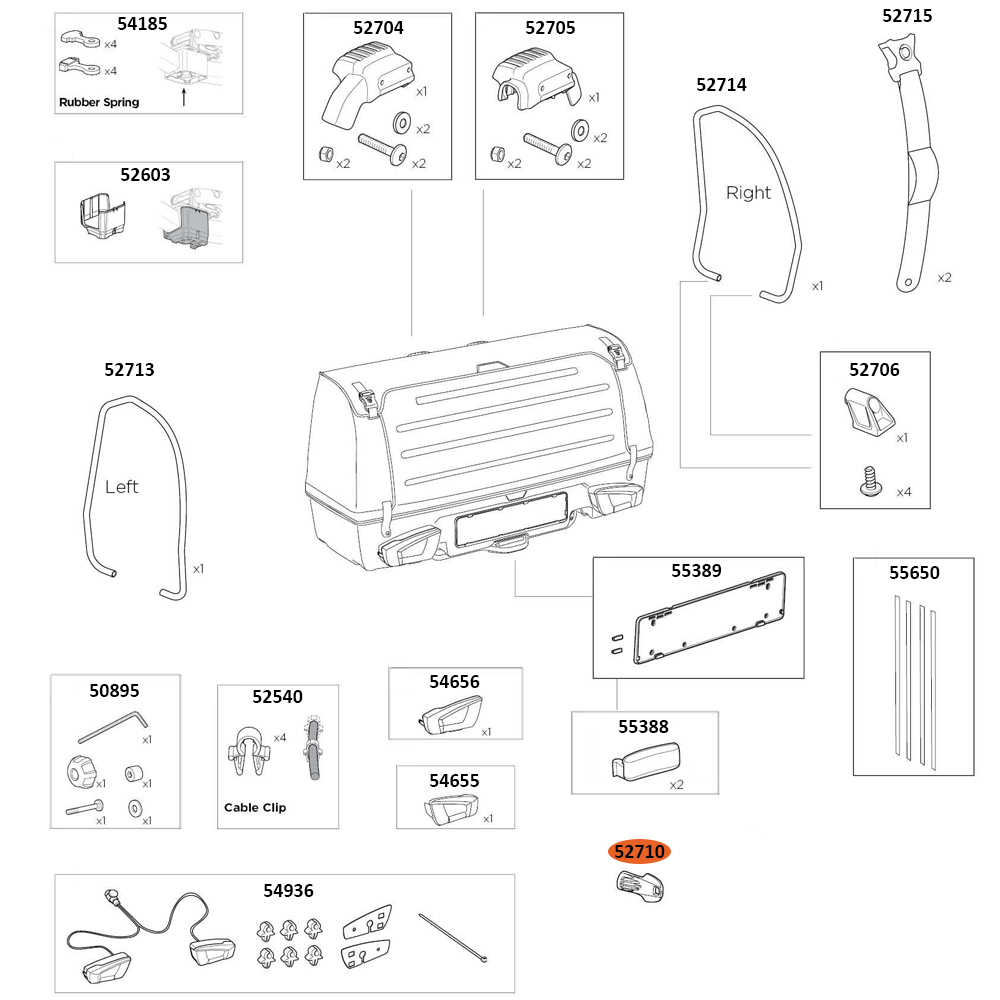 THULE Onto 2 Key (52710)