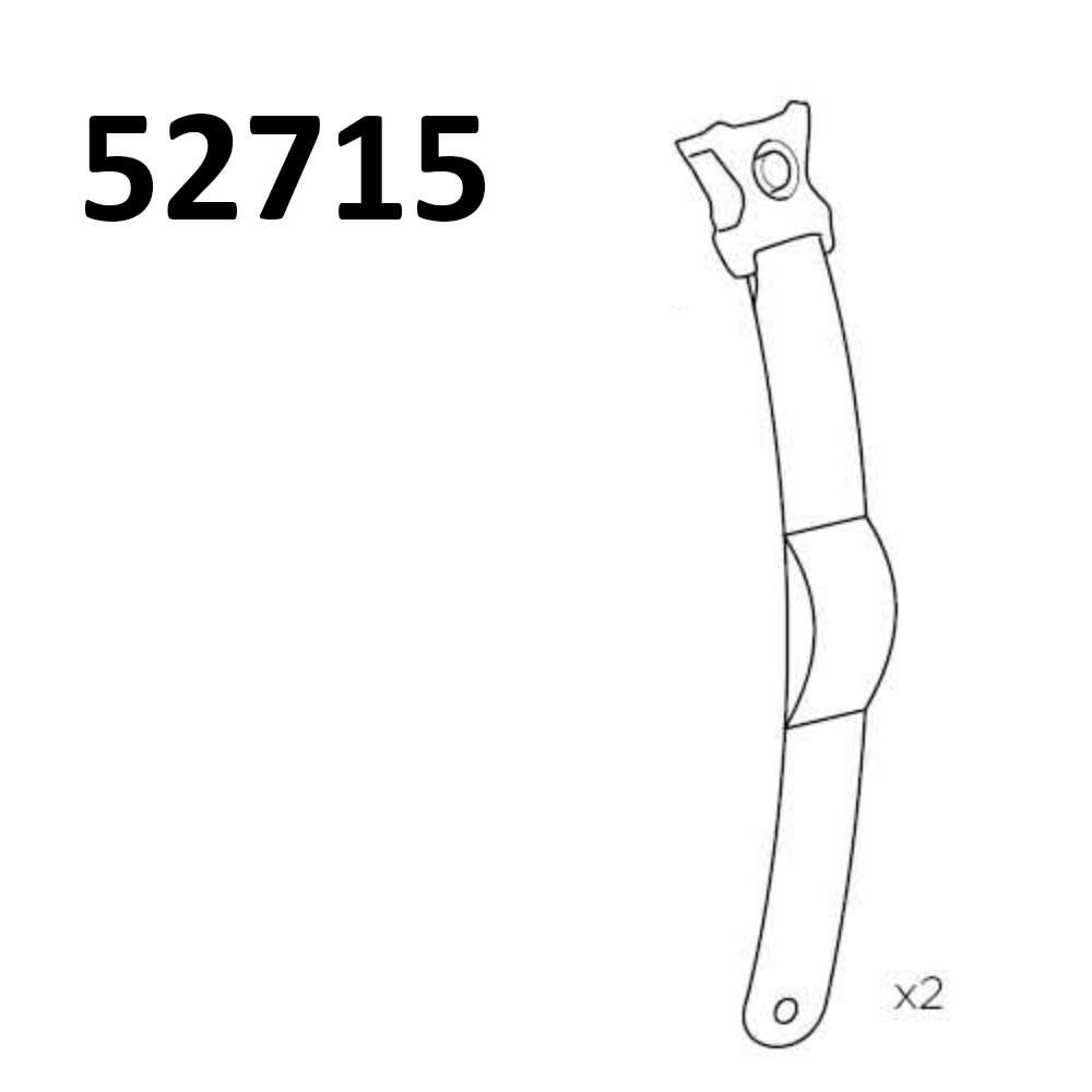 THULE Onto 2 Strap with Female Buckle (52715)