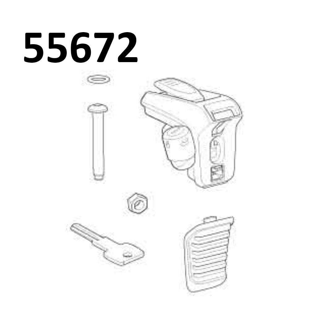 THULE OutPace 90122 Bike Arm Head (55672)