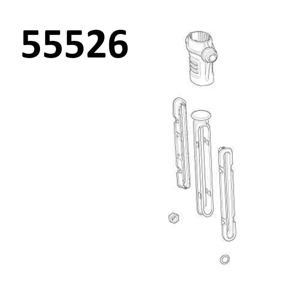 THULE OutPace 90122 Slider Bike Head (55526)
