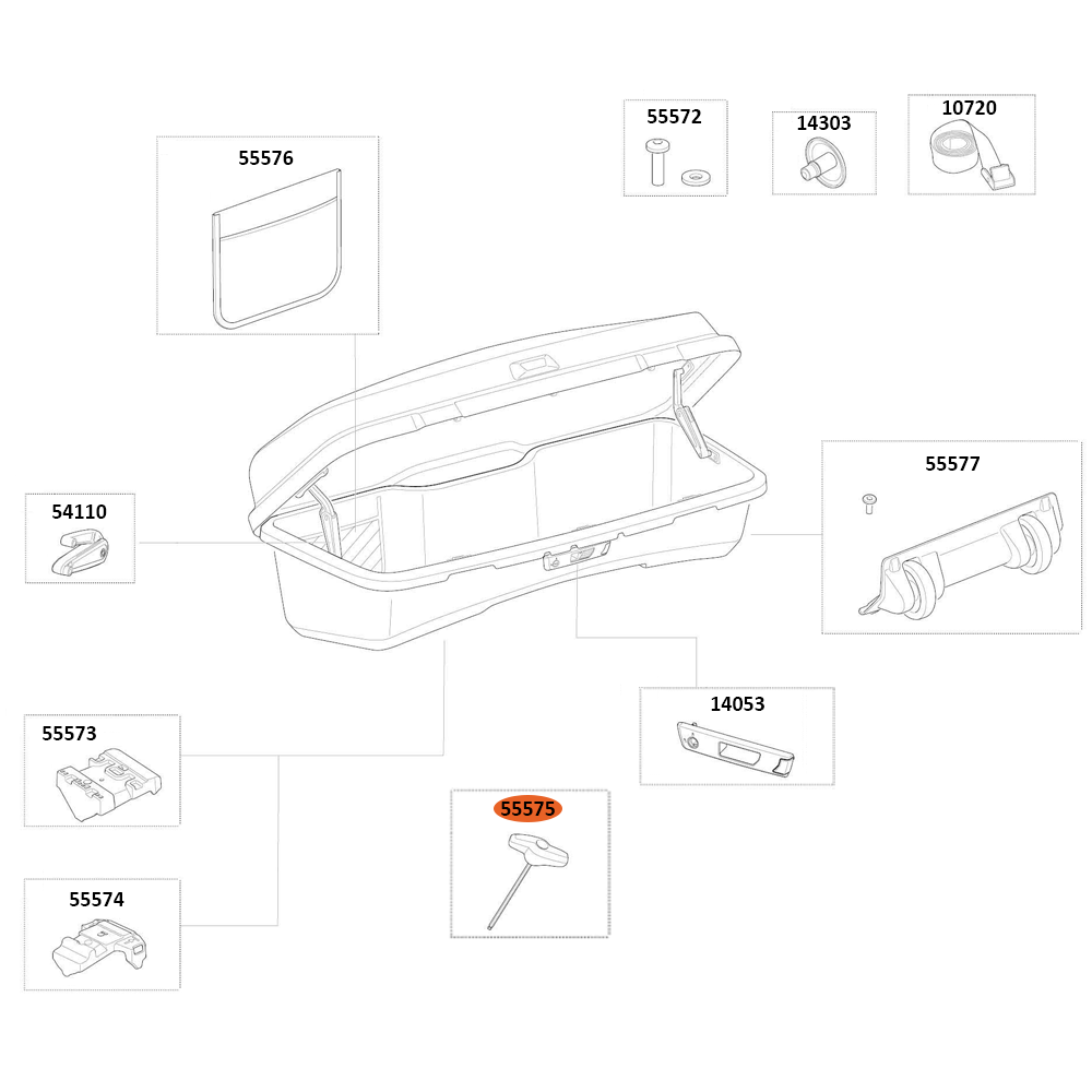 THULE Santu Torque Key (55575)