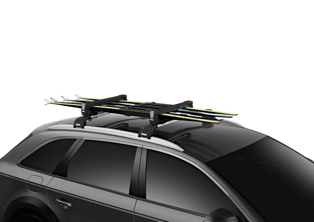 Thule SnowPack M Black - for up to 4 Pairs of Skis